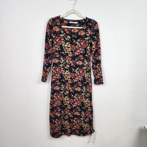 Peruvian Connection Floral Print Women's Dress, Size Xs